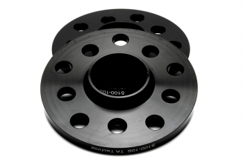 TA Technix wheel spacer set 10mm per side / 20mm per axle, 5x100/5x112, black