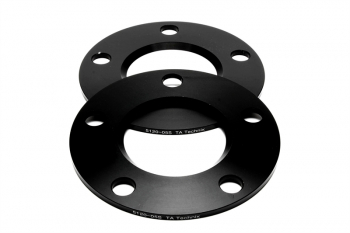 TA Technix wheel spacer set 5mm per side / 10mm per axle, 5x120, black