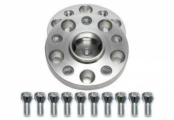 TA Technix Spurverbreiterungsset für OEM Radschrauben 20mm pro Seite/40mm pro Achse, LK 5x120, NLB 65,1