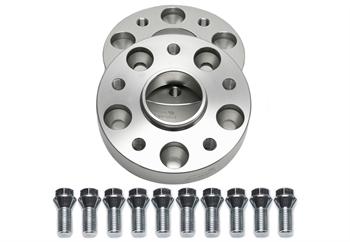 TA Technix Spurverbreiterungsset für OEM Radschrauben 30mm pro Seite/60mm pro Achse, LK 5x120, NLB 65,1