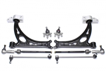 TA Technix wishbone set large suitable for VW Golf 5 " cast steel".