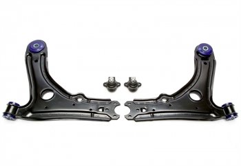 TA Technix wishbone set with PU bushings suitable for VW Golf III