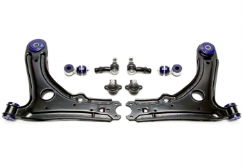 TA Technix wishbone set with PU bushings suitable for VW Golf III