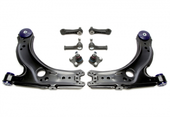 TA Technix wishbone set with PU bushings suitable for VW Golf IV