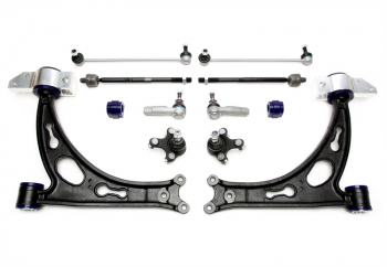 TA Technix wishbone set with PU bushings suitable for VW Golf V+VI