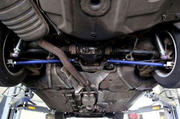 TA Technix lower traction bar set for camber adjustment rear axle suitable for BMW 3 series (E36/E46), X3 (E83), Z1, Z4 (E85/E86)