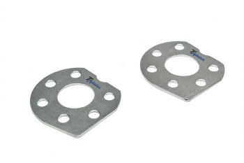 TA Technix adapter plates set for camber adjustment rear axle suitable for Seat Cordoba, Ibiza, Toledo (6K/1L)/VW Corrado, Golf II + III, Golf Cabriolet III + IV, Jetta II, Passat 35i, Polo 6N, Scirccco (53B), Vento