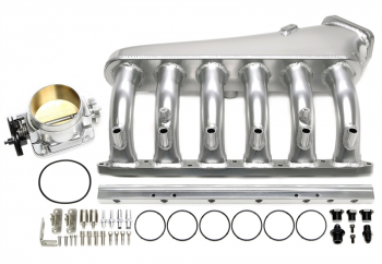 TA Technix intake manifold set silver fits BMW 3+5 series E36+E46+E34+E39 - engine code M50