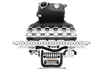 TA Technix Ansaugbrücken Set schwarz passend für BMW 2er Serie M2 (G87), 3er Serie  M3 (G80), 4er Serie M4 (G82) mit Motorcode S58