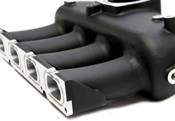 TA Technix Turbo-Ansaugbrücke schwarz passend für 2.0T Motoren Audi / Seat / Skoda / VW der MQB-Plattform (EA113)