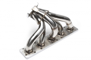 TA Technix Edelstahl Turbokrümmer passend für Audi 80/100/200/A6/Coupe/Quattro S2/RS2/S4/S6/5-Zyl 20V