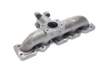 TA Technix Guss Turbokrümmer mit K26 Flansch/Wastegate Anschluß/für 5-Zylinder/20V Turbo Audi Motoren