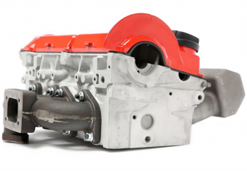 TA Technix Guss Turbokrümmer mit T25 Flansch/mit Wastegate Anschluß für VW 1.8/2.0-16V Motoren