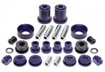 TA Technix PU-bushings kit 32-pieces / front axle+rear axle / front axle with Ø 23mm rod / rear axle with Ø 18mm rod / fits BMW Z3 Roadster/Coupe series E36