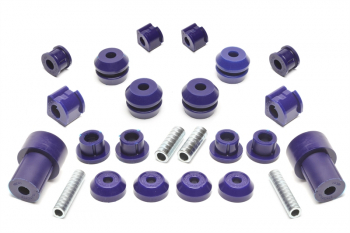 TA Technix PU-Bushings Kit 24-pieces, VA+ Rear Axle suitable for VW Corrado / Golf II / Jetta II / Seat Toledo I