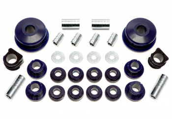 TA Technix PU-Buchsen Kit 28-teilig / Vorderachse mit 23mm Stabi / passend für Audi A3 (8L)/ Seat Leon, Toledo II (1M)/ Skoda Octavia (1U)/ VW Bora, Golf IV (1J)/ New Beetle (9C/1C/1Y)