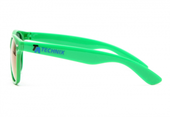 TA Technix Sunglasses Green Including Case