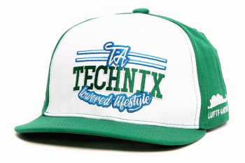 TA Technix Snapback cap green/white