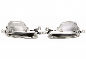 TA Technix Endrohrblende zum anschrauben in chrom/glänzend passend für BMW 3er Serie 320i- 330i (G20, G21)