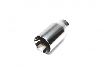 TA Technix tailpipe stainless steel universal 100mm round / smooth