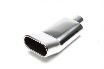 TA Technix tailpipe stainless steel universal 70 x 140mm DTM / flanged
