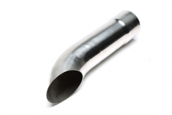 TA Technix tailpipe stainless steel universal 85 x 115mm oval / sharp