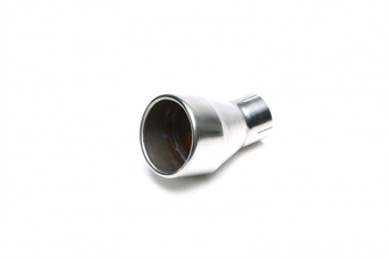 TA Technix tailpipe stainless steel universal 87mm round / flanged