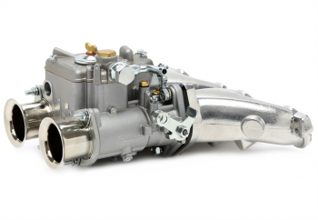TA Technix Ansaugbrücke passend für 1x 40/45 DCOE Weber/Dellorto 45 DHLA Vergaser Audi/VW Motoren Umrüstung auf Einzeldrosselklappen (DCOE) oder Doppelvergaseranlagen