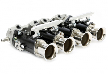 TA Technix Ansaugbrücke passend für Seat / VW 2.0l-8V Umrüstung auf Einzeldrosselklappen (DCOE) oder Doppelvergaseranlagen