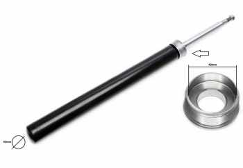 TA Technix universal housing lock nut for strut inserts / cartridges with a damper body Ø 43mm