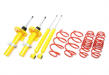 TA Technix sport suspension suitable for Audi A1 with 941-955kg maximum front axle load type 8X 35/35mm