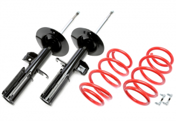 TA Technix Sportfahrwerk Vorderachse 30mm +Koppelstangen Hinterachse (Airmatic) passend für BMW  X5 3.0i Typ E53
