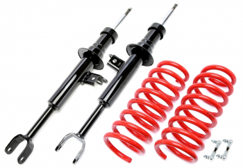 TA Technix Sportfahrwerk Vorderachse 50mm+Koppelstangen Hinterachse (Airmatic) passend für BMW 5er Touring Typ F11