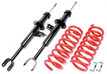 TA Technix Sportfahrwerk Vorderachse 50mm+Koppelstangen Hinterachse (Airmatic) passend für BMW 5er Touring Typ F11