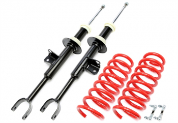 TA Technix Sportfahrwerk Vorderachse 30mm+Koppelstangen Hinterachse (Airmatic) passend für BMW 5er Touring Typ G31