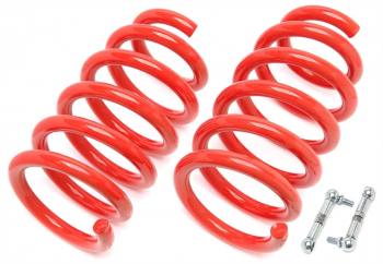 TA Technix springs front axle 40mm + coupling rods rear axle (Airmatic) fits for BMW X5/X6 M 4.4l type F85/F86