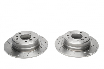 TA Technix Sport Bremsscheiben Satz Hinterachse passend für BMW 7er E32