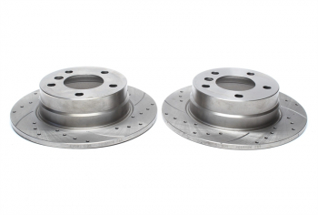 TA Technix Sport Bremsscheiben Satz Hinterachse passend für BMW 116i/118i E81 / F20