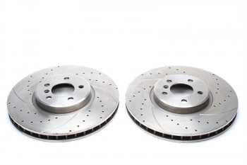 TA Technix Sport Bremsscheiben Satz Vorderachse passend für BMW X5 E70/ X6 E71 E72