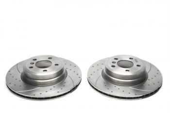 TA Technix Sport Bremsscheiben Satz Hinterachse passend für BMW X5 E70 / X6 E71 E72