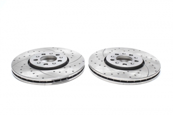 VOLVO V50 1.6 1.8 2.0 DIESEL PETROL REAR BRAKE DISCS /& PADS KIT SET 01.2004 On
