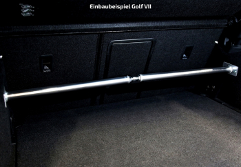 TA Technix alloy rear strut brace suitable for Audi A3 8L / Seat Toledo 1M / Leon 1M / Skoda Octavia 1U / VW Golf IV-VIII / Bora 1J / Scirocco III