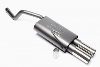 TA Technix sport rear silencer 2x76mm fits Fiat Punto II