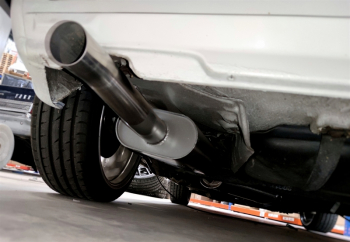 TA Technix Sportendschalldämpfer 1x60mm S-Rohr passend für VW Golf II