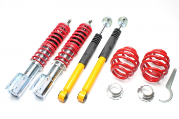 TA Technix coilover suspension fits Renault Clio II, -58mm strut hole spacing