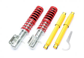 TA Technix coilover suspension front axle+rear axle fits VW Caddy I, Type 14