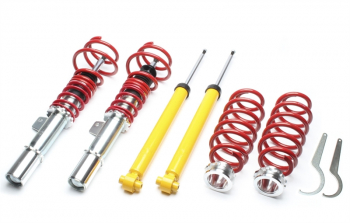 TA Technix coilover suspension up to 1050kg maximum front axle load fits Audi A3 (8Y)/ Seat Leon IV (KL)/ Skoda Octavia IV (NX), Golf VIII (CD)