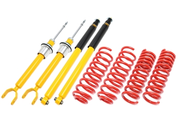 TA Technix Sportfahrwerk passend für Mercedes Benz E-Klasse Limousine bis 1070-1120kg maximale Vorderachslast W211 45/45mm