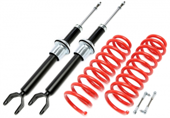 TA Technix sports suspension front axle 30mm + coupling rods rear axle (Airmatic) fits for Mercedes Benz E-Class S211