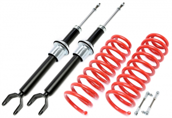 TA Technix sports suspension front axle 45mm + coupling rods rear axle (Airmatic) fits for Mercedes Benz E-Class S211